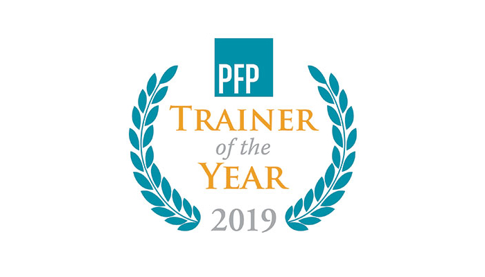 PEP Trainer of the Year 2019 Logo
